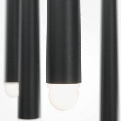 MAYTONI Lampa wisząca Cascade 30W LED 1650lm 4000K 80 CRI  MOD132PL-L28BK2
