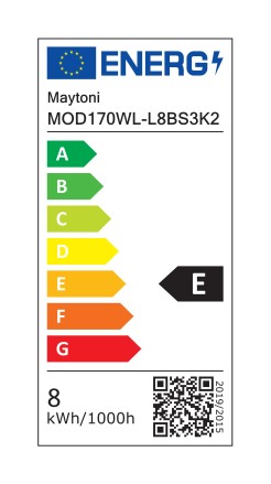 MAYTONI Lampa ścienna (kinkiet) Cabaret 8W LED 850lm 3000K 80 CRI  MOD170WL-L8BS3K2