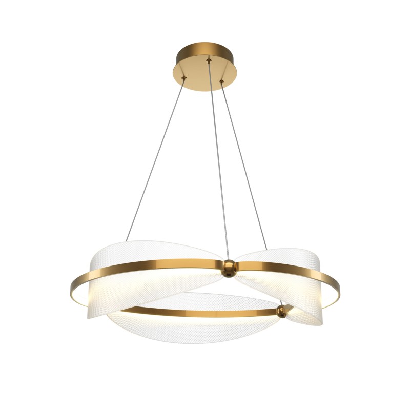 MAYTONI Lampa wisząca Breeze 45W LED 2700lm 3000K 80 CRI  MOD281PL-L45BS3K