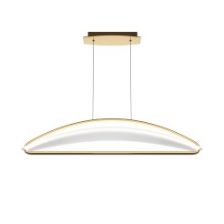 MAYTONI Lampa wisząca Breeze 34W LED 2040lm 3000K 80 CRI  MOD281PL-L34BS3K