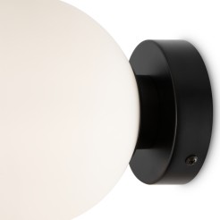 MAYTONI Lampa ścienna (kinkiet) Basic form 40W E14 MOD321WL-01B