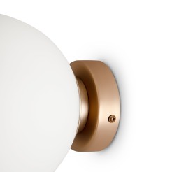 MAYTONI Lampa ścienna (kinkiet) Basic form 40W E14 MOD321WL-01G2