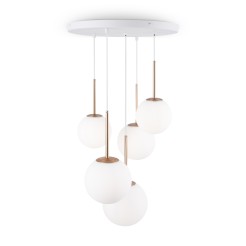 MAYTONI Lampa wisząca Basic form 40W E14 MOD321PL-05G