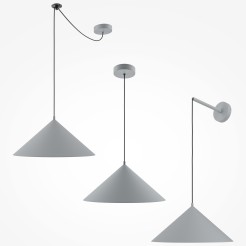 MAYTONI Lampa wisząca Basic colors 40W E27 MOD167PL-01GR