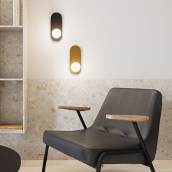 MAYTONI Lampa ścienna (kinkiet) Bao 28W G9 MOD419WL-01B
