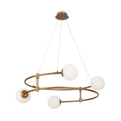 MAYTONI Lampa wisząca Balance 40W G9 MOD317PL-04G