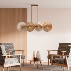 MAYTONI Lampa wisząca Aster 40W E14 MOD007PL-08G1