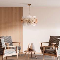 MAYTONI Lampa wisząca Aster 40W E14 MOD007PL-08G