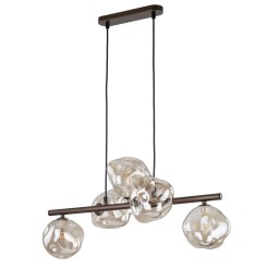LAVA BROWN LAMPA WISZACA 5XG9 11026