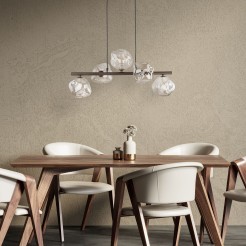 LAVA BROWN LAMPA WISZACA 5XG9 11026