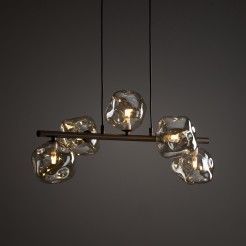 LAVA BROWN LAMPA WISZACA 5XG9 11026