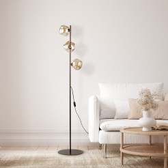 LAVA BROWN LAMPA PODŁOGOWA 3XG9 16150