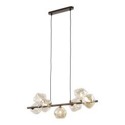 LAVA BROWN LAMPA WISZACA 7XG9 11033