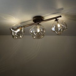 LAVA BROWN LAMPA SUFITOWA 3XG9 11035