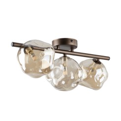 LAVA BROWN LAMPA SUFITOWA 3XG9 11035