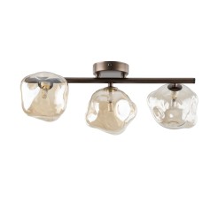 LAVA BROWN LAMPA SUFITOWA 3XG9 11035