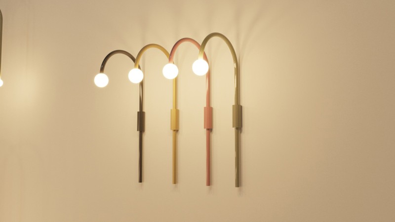 MAXLIGHT W0338 KINKIET ENIGMA ZŁOTY
