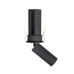 MAXLIGHT H0129 LAMPA SUFITOWA HALO E BLACK PODTYNKOWA
