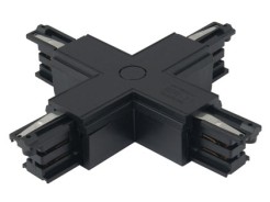 MAXLIGHT MHT1-X-BK TRACK ŁĄCZNIK X" czarny"