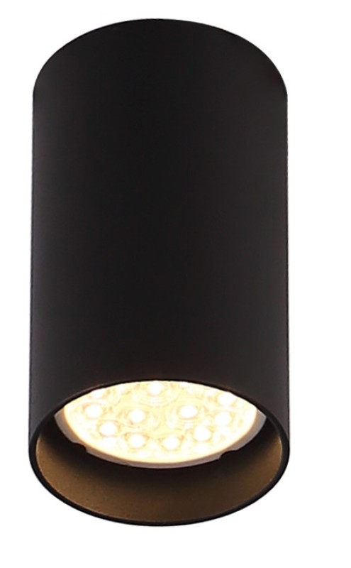 MAXLIGHT C0142  LAMPA SUFITOWA PET ROUND NEW CZARNY
