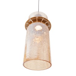 MAXLIGHT P0602 LAMPA WISZĄCA SIGNATURE B AMBER GLASS