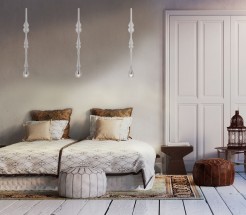 MAXLIGHT P0248  LAMPA WISZĄCA MURANO D