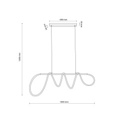 DORANA LAMPA LED WISZĄCA 6774