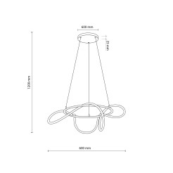 BLATON LAMPA LED WISZĄCA 6775