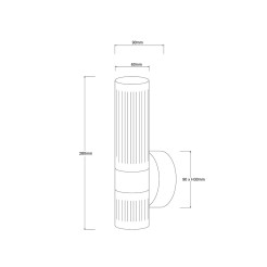 Kinkiet Ambiente chrom LED CCT LP-1510/1W CH