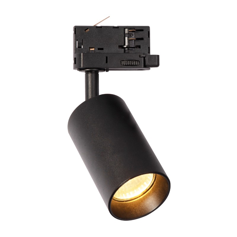 Track Spot Pipe Czarny 1xGU10 3-obwodowy ML2062