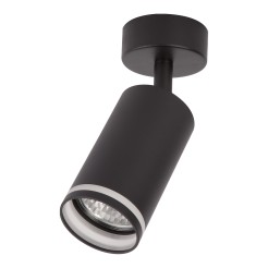 Oprawa Pipe Ring Spot Czarny 1xGU10 ML2067