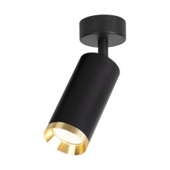 Oprawa Mica Spot Czarny + Złoty 1xGU10 ML2094