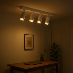 Oprawa Mica Spot Biały + Chrom 4xGU10 ML2101