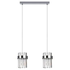 Lampa wisząca Vetro chrom 2xE14 LP-2910/2L CH