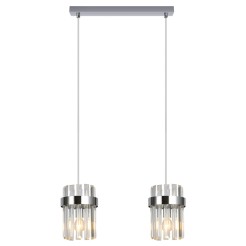 Lampa wisząca Vetro chrom 2xE14 LP-2910/2L CH