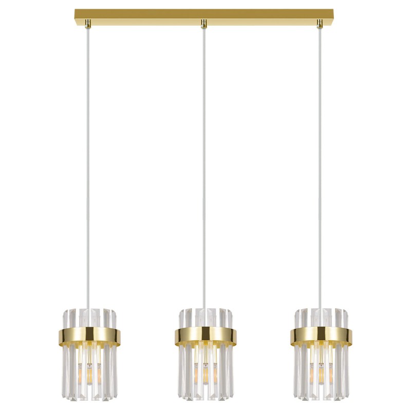Lampa wisząca Vetro złota 3xE14 LP-2910/3L GD
