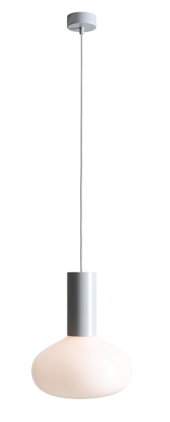 LAMPA WISZĄCA FLO GREY M (opal glass) 7000G22_M
