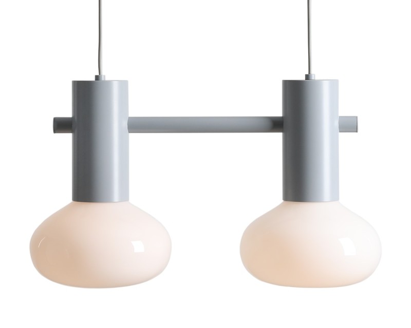 LAMPA WISZĄCA FLO 2 GREY S (opal glass) 7000H22_S