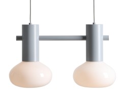 LAMPA WISZĄCA FLO 2 GREY S (opal glass) 7000H22_S