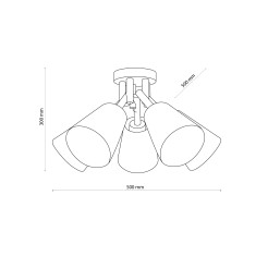 VAIO NATURE LAMPA SUFITOWA 5 575