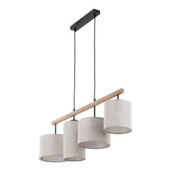 DEVA NATURE LAMPA WISZĄCA 4   FSC 100%, SA-COC-006060 6108