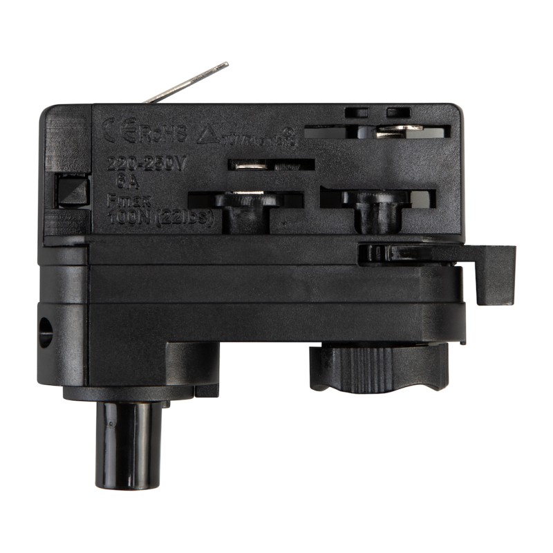 Złączka Track Czarny Do Lampy Wiszącej 3-Obwodowy ML2144