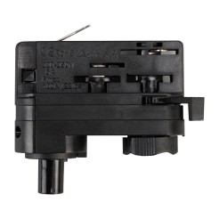 Złączka Track Czarny Do Lampy Wiszącej 3-Obwodowy ML2144