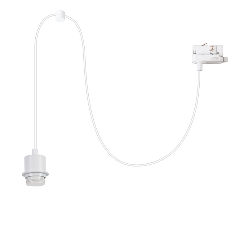 Zawiesie Hang Track Biały 1xE27 3-obwodowy ML2281