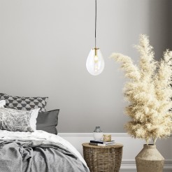 Lampa wisząca Fondi czarna 1xE14 LP-1214/1P