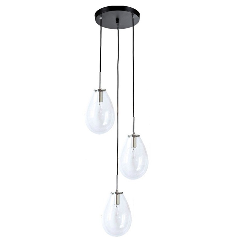Lampa wisząca Fondi czarna 3xE14 LP-1214/3P