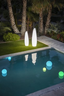 3133 BULY 40 SOLAR LAMPA ZEWNĘTRZNA BIAŁA