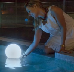 3095 BULY 20 SOLAR LAMPA ZEWNĘTRZNA BIAŁA