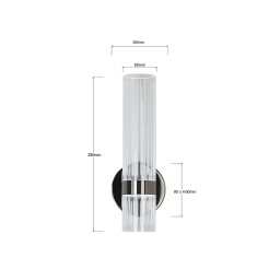 Kinkiet Ambiente grafitowy LED CCT LP-1510/1W GR