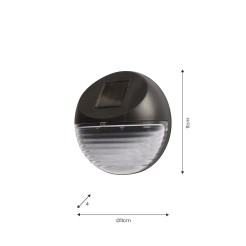 Lampa Solarna Wall 6000K IP44 EKO0606
